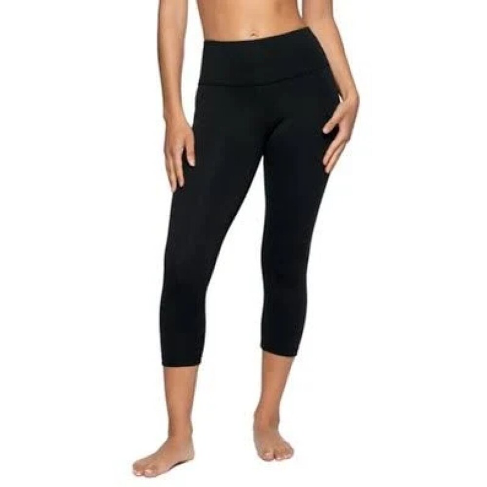 Felina Women's Sueded Athletic Capri Legging